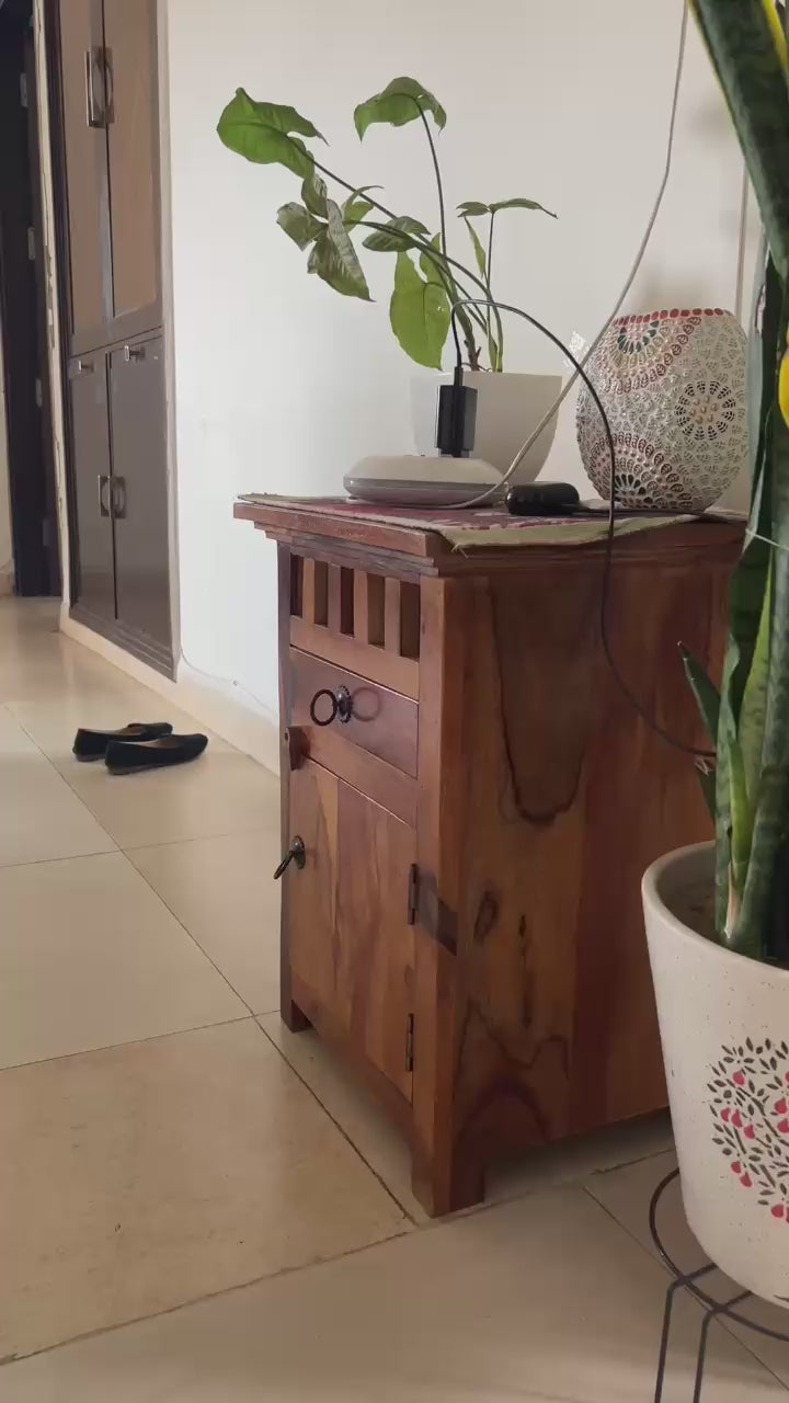 Solid Wood Side Tables (Set of 2)